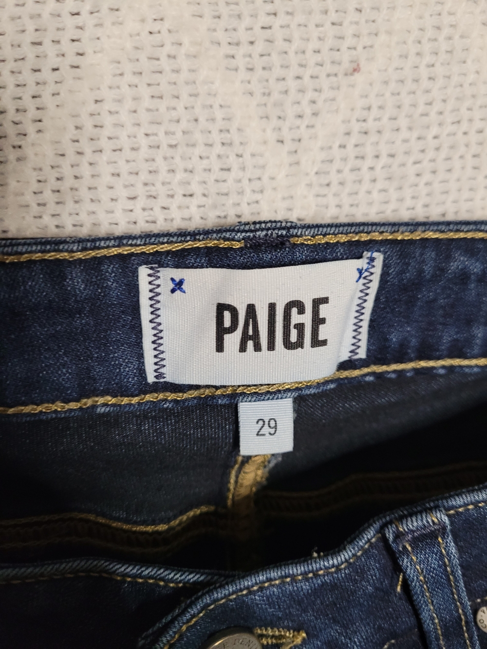 PAIGE Jeans Women's Dark Wash Skinny Size 29 Stretch Denim - Picture 3 of 13